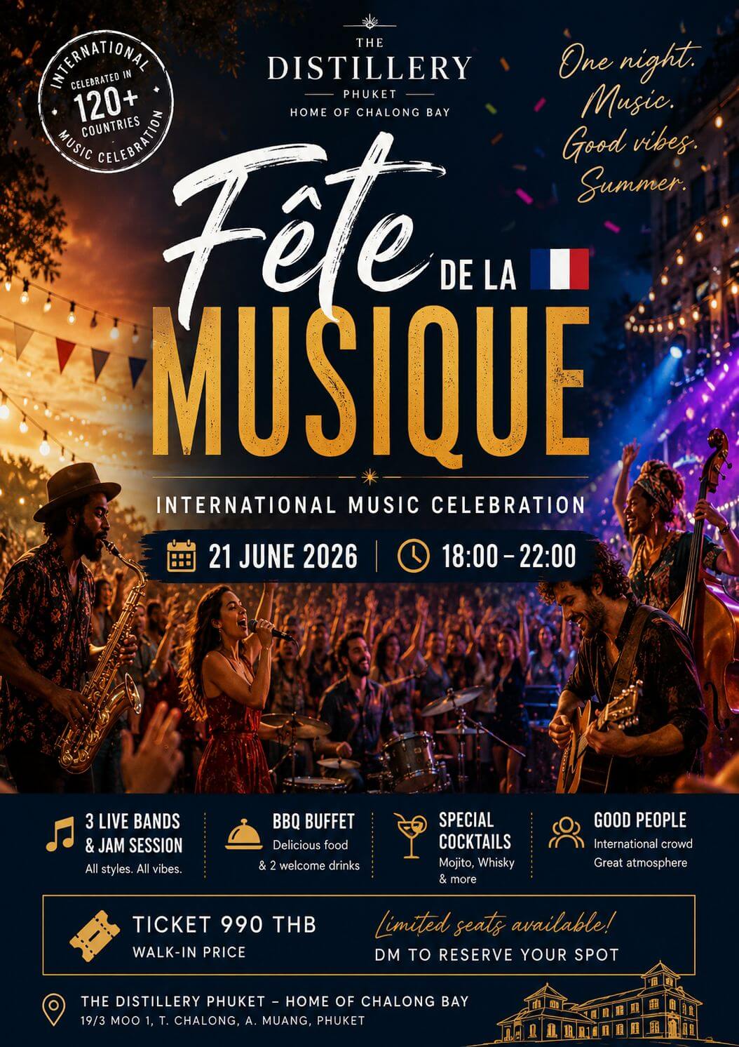 🎉 Fête de la Musique - International Music Celebration